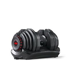 Bowflex SelectTech 1090i Cabedal ajustável (unidade), adultos unissexo, vermelho, preto, cinzento, tamanho único