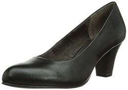 Jana 22405, Dames Court Schoenen, Zwart 1, 40 EU