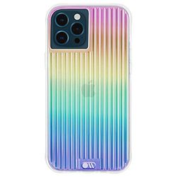 CASE-MATE iPhone 12 Pro Max Tough Groove - Iridescent with Micropel