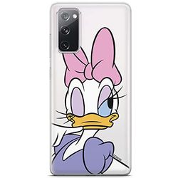 ERT GROUP mobiltelefonfodral för Samsung S20 FE / S20 FE 5G originalt och officiellt licensierat Disney mönster Daisy 003 optimalt anpassad till formen på mobiltelefonen, gedeeltelijk transparant