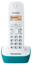 Panasonic KX-TG1611FRC Téléphone solo sans fil DECT sans répondeur Bleu [Version Française]