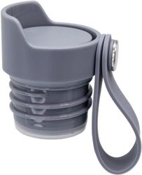 NERTHUS Tappo click & drink Grigio, compatibile con tutte le bottiglie Sport
