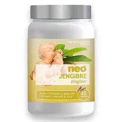 NEO | Jengibre | 45 Cápsulas | Bote para 1 Mes | Antiinflamatorio Natural | Mejora la Digestión | Ayuda a Reducir el Dolor de Cabeza o Muscular | Potente Antioxidante