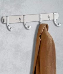 IPEA Wall Mounted Metal Coat Rack with 4 Hooks – Minimal and Elegant Design – Wall Hanger for Home, Bedroom, Kitchen, Living Room, Store – Coat Hanger for Jackets, Coats, Hats