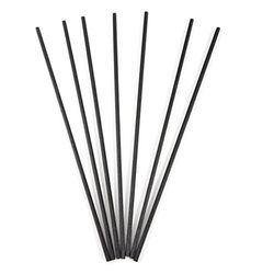 Mystic Moments | Black Fibre Reed Diffuser Sticks 4mm x 240mm (35 Pieces)