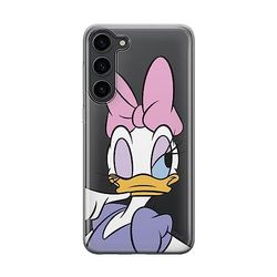 Funda para teléfono móvil de ERT Group para Samsung S23 Plus Original y con Licencia Oficial de Disney con diseño Daisy 003 Adaptada a la Forma del teléfono móvil, parcialmente Transparente