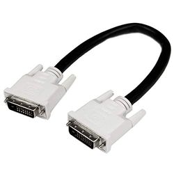 StarTech.com Cable de 1m DVI-D de Enlace Doble - Cable de Vídeo Digital para Monitor DVI-D Macho a Macho - Negro - 2560x1600