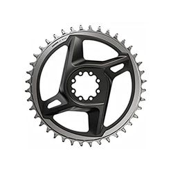 SRAM Corporation Europe Sram Road Kettingblad voor volwassenen, uniseks, zwart, 38Z