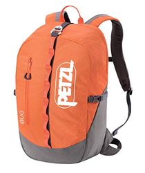 Petzl, Bug, Backpack Klimmen Voor Lange Straten Die Overdag Omhoog Gaan, Rood Oranje, 18 Liters, Unisex-Volwassene