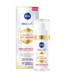 NIVEA Cellular Luminous630 Anti-Stain Serum for Face, Advanced Treatment 30 ml, Anti-Stain Serum for Even Skin, Hyaluronic Acid and Luminous630 Against Skin Stains