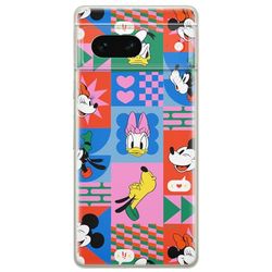 ERT GROUP mobile phone case for Google PIXEL 7 original and officially Licensed Disney pattern Disney Friends 016 optimally adapted to the shape of the mobile phone, case made of TPU