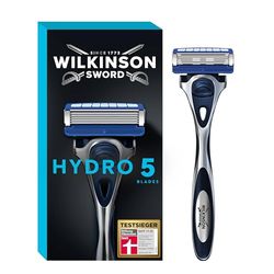 Wilkinson Sword Hydro 5 Skin Protection Regular - Maquinilla de Afeitar de 5 Hojas con 1 Recambio con Banda Lubricante Enriquecida con Pro Vitamina B5