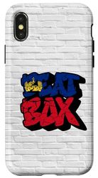 Carcasa para iPhone X/XS Liechtenstein Beat Box - Liechtensteiner Beat Boxeo