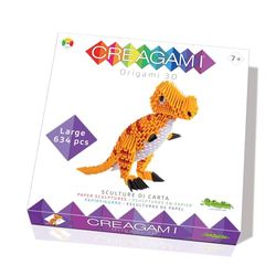 CreativaMente - Creagami-T-Rex-Jeu en Boîte, 735