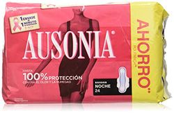 Ausonia Assorbenti per la notte con ali 24 unidades