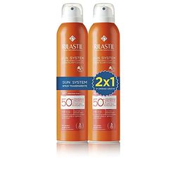 SUN SYSTEM 50+ SPRAY TRANSPARENTE 2 PZ