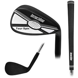 Longridge 's Tour Spin 52 Degree Golf Wedge, Black