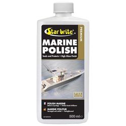 STAR BRITE Premium Marine Polish - Proteção UV máxima e acabamento de alto brilho - os inibidores UV evitam a descoloração e a oxidação - repele a água, a sujidade e outros reservatórios
