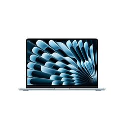 Apple 2025 MacBook Air (13-calowy, Apple M4 chip with 10-core CPU and 10-core GPU, 16GB Zunifikowana pamięć RAM, 512 GB) - błękit nieba