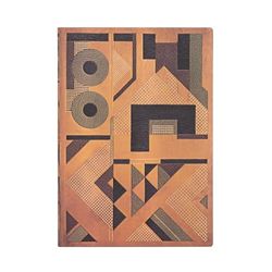 Paperblanks | Moutarde | Flexi a copertina morbida | Midi | Righe: Flexi softcover, 100 gsm, ribbon marker, memento pouch, book edge printing, no closure