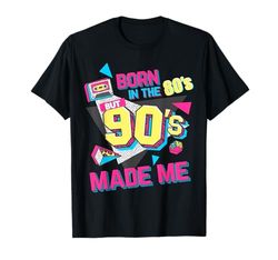 Nacido en los 80 pero los 90 me hizo. Yo amo los años 80 Camiseta