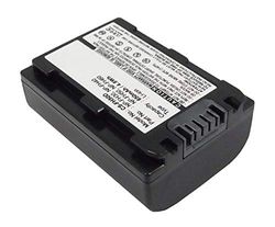 Amsahr Grade A de células de bateria (1800 mAh, 7,4 V) para Sony NP-FP50 cinzento