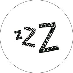 Bonateks, Round Digital Printed Mouse Pad, Non-Slip Base, for Office and Home, Diameter:22cm