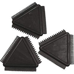 Rubber Texture Combs, size 9 cm, 3 pcs