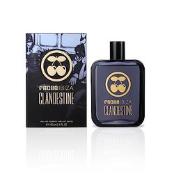 Pacha Ibiza Perfumes - Clandestine Him, Eau de Toilette for Men - Long Lasting - Sexy, Masculine and Elegant Fragance - Woody and Spicy Notes - Ideal for Day Wear - 50 ml