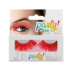 BigBuy Carnival- Ciglia, Multicolore, S1130816
