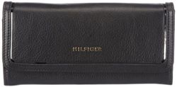 Tommy Hilfiger BEA E/W stor plånbok BW56921144, damplånböcker 20 x 10 x 3 cm (B x H x D), Schwarz (Black 990), 20x10x3 cm (B x H x T)