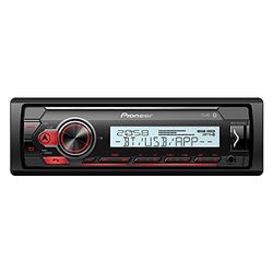 Pioneer MVH-MS410BT - Autoradio 1 DIN modelo para marino con Bluetooth®, USB. Sintonizador RDS. Se conecta a iPhone y amp; Dispositivos Android