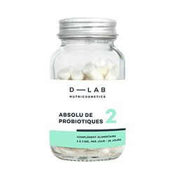 D-LAB | Absolu Probiopure | Équilibre de la Flore Intestinale | Favorise le Confort Digestif | Protège l'Organisme | Stimule le système immunitaire | Réduit les Ballonnements