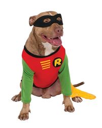 Rubies DC Comics Teen Titans Robin Pet Costume Animali Domestici, Come Mostrato, 3X