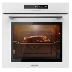 Cecotec Forno Integrabile 60 cm Bolero Hexa SM406000 Glass White A+. 2900 W, 72 L, 12 funzioni con Steak Master, Pizza Master, Steam Assist, Steam EasyClean, Modalità Eco e Defrost, Electronic Timer