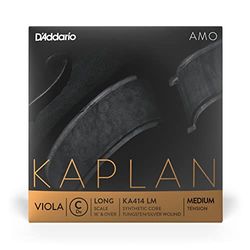 D'Addario KA414-LM Kaplan Amo Viola C Saite (långskalig, medelspänning)