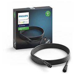 Philips Hue Verlengkabel 5 Meter - Verlengsnoer voor Buiten - IP67 - Eenvoudige Installatie - Verbind met Hue Bridge