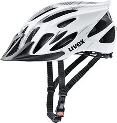 uvex Flash - Casque Polyvalent Léger pour Hommes et Femmes - Réglage de la Taille Individuel - Doublure Lavable - White Black - 53-56 cm