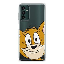 ERT GROUP mobiltelefonfodral för Samsung M13 4G originalt och officiellt licensierat Tom & Jerry mönster Jerry 001 optimalt anpassad till formen på mobiltelefonen, gedeeltelijk transparant