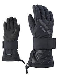 Ziener Milana As, Guanti da Snowboard/Sport Invernali, Impermeabili, Traspiranti Donna, Nero, 6.5