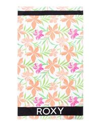 Roxy Pretty Towel in Full Moon Swimwear Cover Up Kobiety, biały, rozmiar uniwersalny