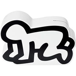 Vilac Keith Haring Coin Collection, Childrens Money Box, Wooden Money Box for Adults and Children, Themed Coin Bank, Multicoloured