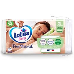 Lotus Baby Pure Natural Cotton Baby nie białe 70 sztuk