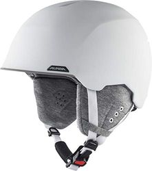 ALPINA Unisexe - Adultes, ALBONA Casque de Ski, White Matt, 57-61 cm