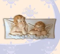 Paire d'angles Brillants 31 x 5 x 15 cm
