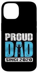 Proud Dad Since 2020 Father Dad 2020 Father 2020 Vintage Case for iPhone 14