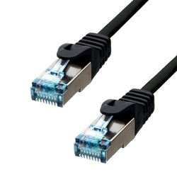 proxtend CAT6A S/FTP CU LSZH Ethernet-kabel svart 20 cm