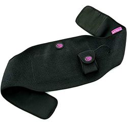 Pekatherm | Lumbaal Warmteverband met Lithium Batterij | Afmeting 120x23 cm | Helpt Gewrichtspijn Te Verminderen | Kleur Zwart | Pekatherm AE806