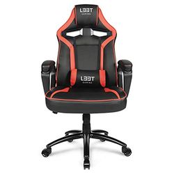 Fauteuil Gamer L33T Gaming Extreme (Noir/Rouge)