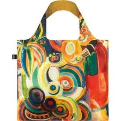 LOQI Museum Robert Delaunay Reusable Shopping Bag, Portuguese Women, One Size, Multicolour